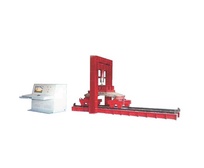 微機控制電液伺服盾構(gòu)管片抗彎試驗機